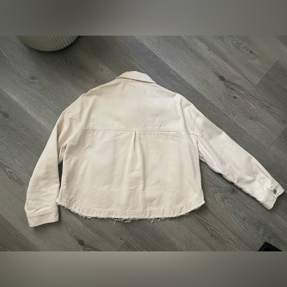 Zara tan denim jacket - Picture 5 of 5